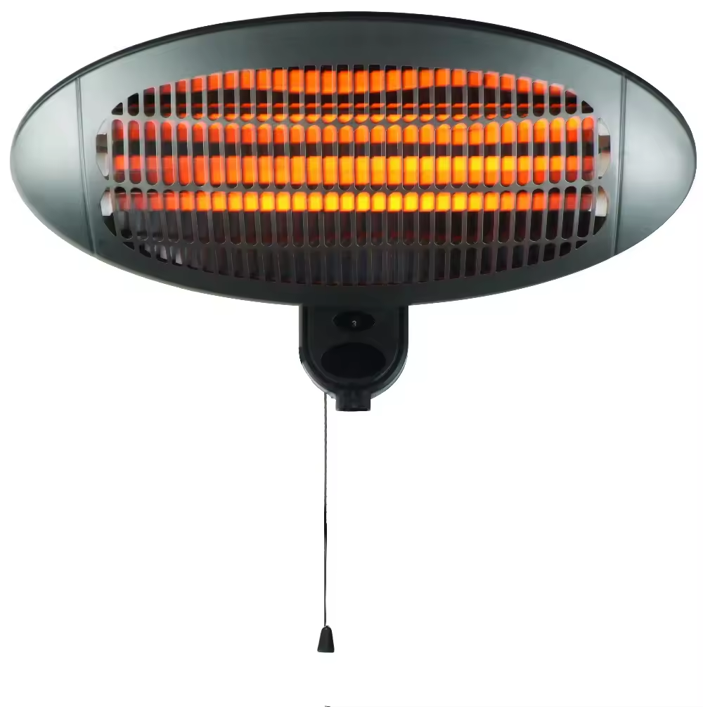 Gold tube infrared heater